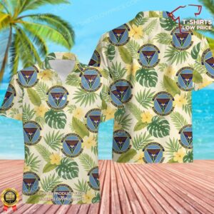 380 Electromagnetic Warfare Squadron (AFRC) Hawaiian Shirt 380 Electromagnetic Warfare Squadron (AFRC) Hawaiian Shirt