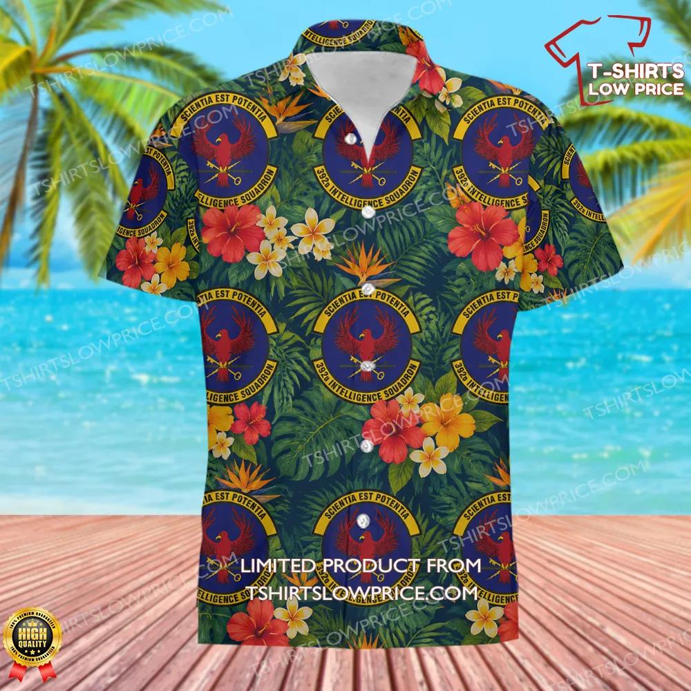 392 Intelligence Squadron ACC Hawaiian Shirt 2 392 Intelligence Squadron ACC Hawaiian Shirt 2