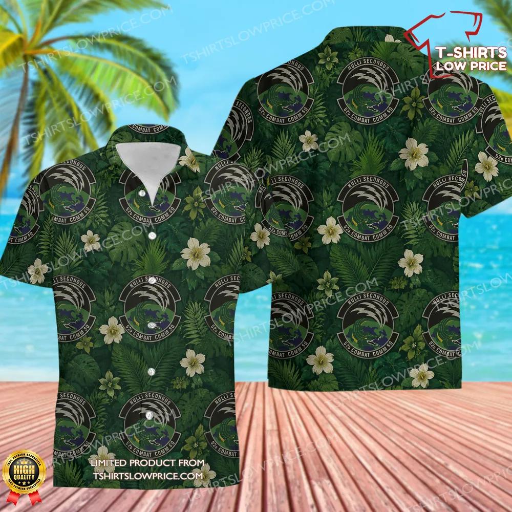 52 Combat Communications Squadron (ACC) Hawaiian Shirt 52 Combat Communications Squadron ACC Hawaiian Shirt 1