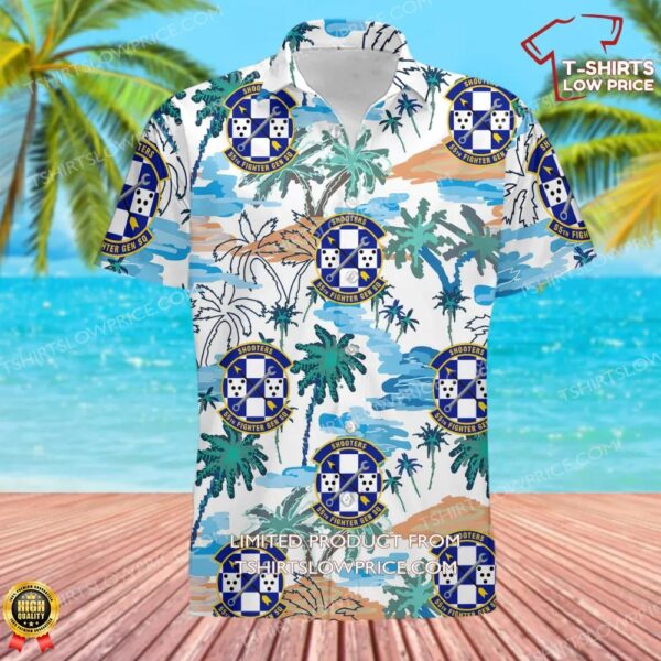 55 Fighter Generation Squadron (ACC) Hawaiian Shirt 55 Fighter Generation Squadron (ACC) Hawaiian Shirt
