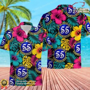 55 Fighter Squadron (ACC) Hawaiian Shirt