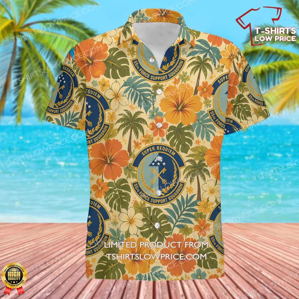 55 Force Support Squadron ACC Hawaiian Shirt 2 55 Force Support Squadron ACC Hawaiian Shirt 2