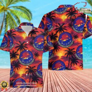 55 Intelligence Support Squadron (ACC) Hawaiian Shirt