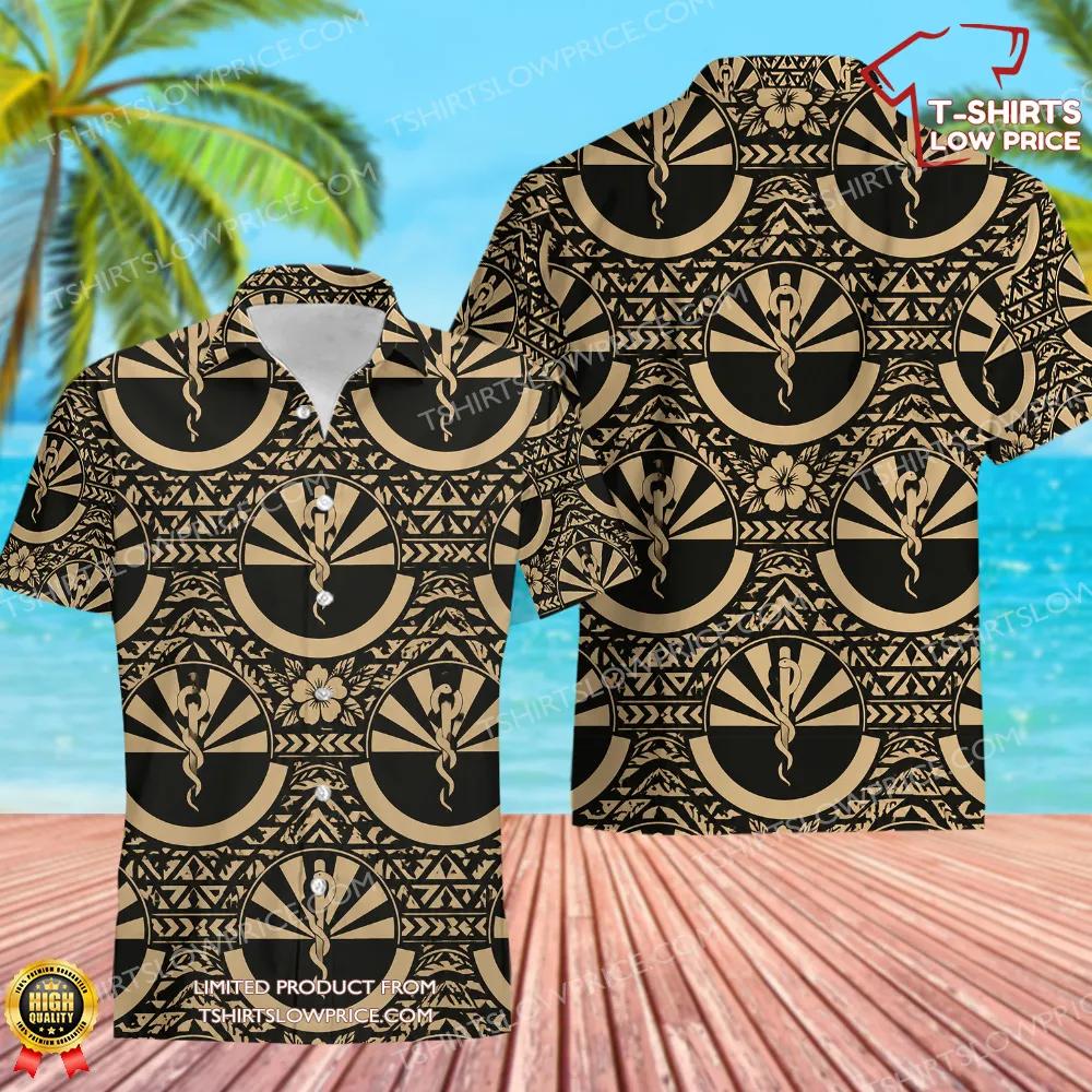 56 Healthcare Operations Squadron (AETC) Hawaiian Shirt 56 Healthcare Operations Squadron AETC Hawaiian Shirt 1