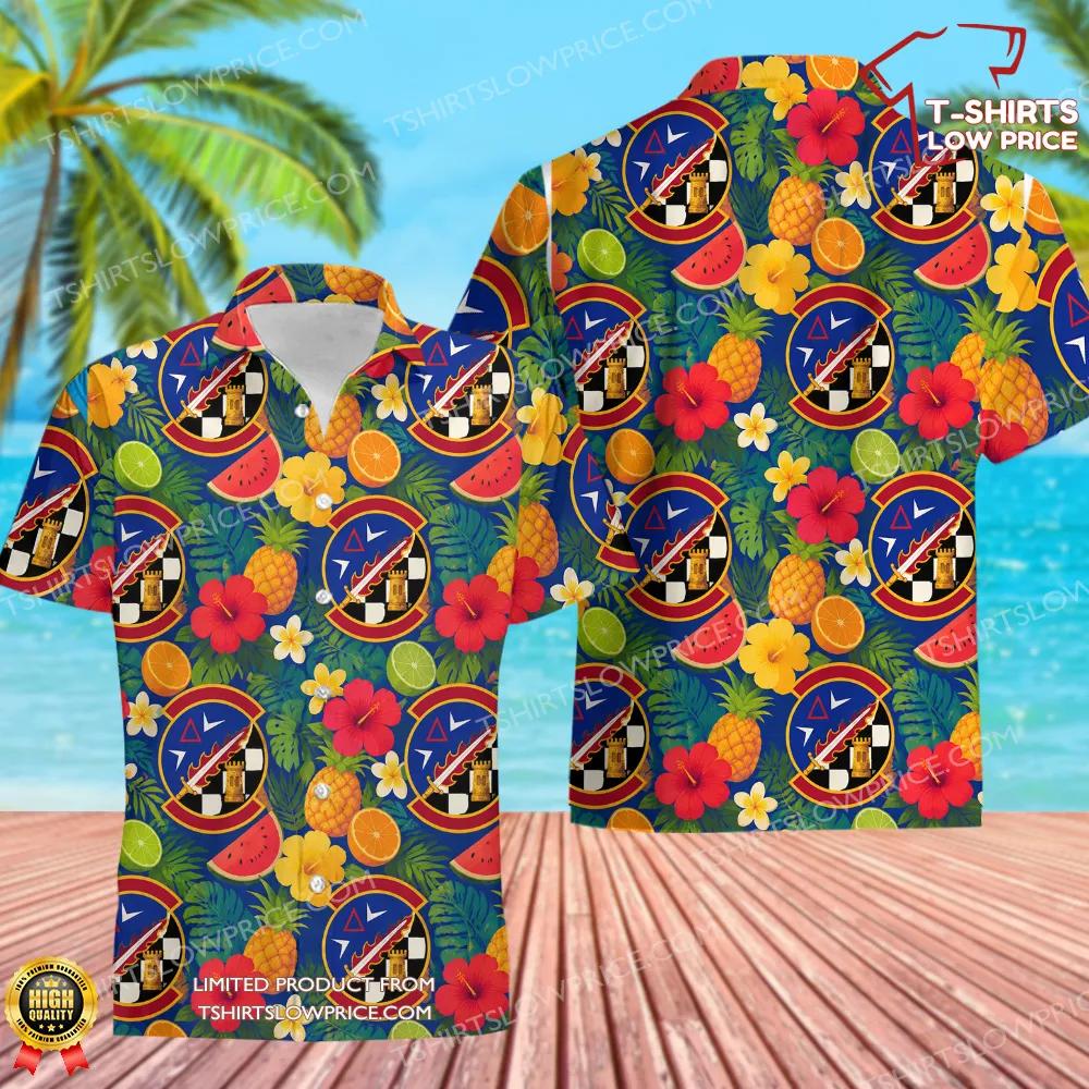 56 Intelligence Squadron (AFSOC) Hawaiian Shirt 56 Intelligence Squadron AFSOC Hawaiian Shirt 1
