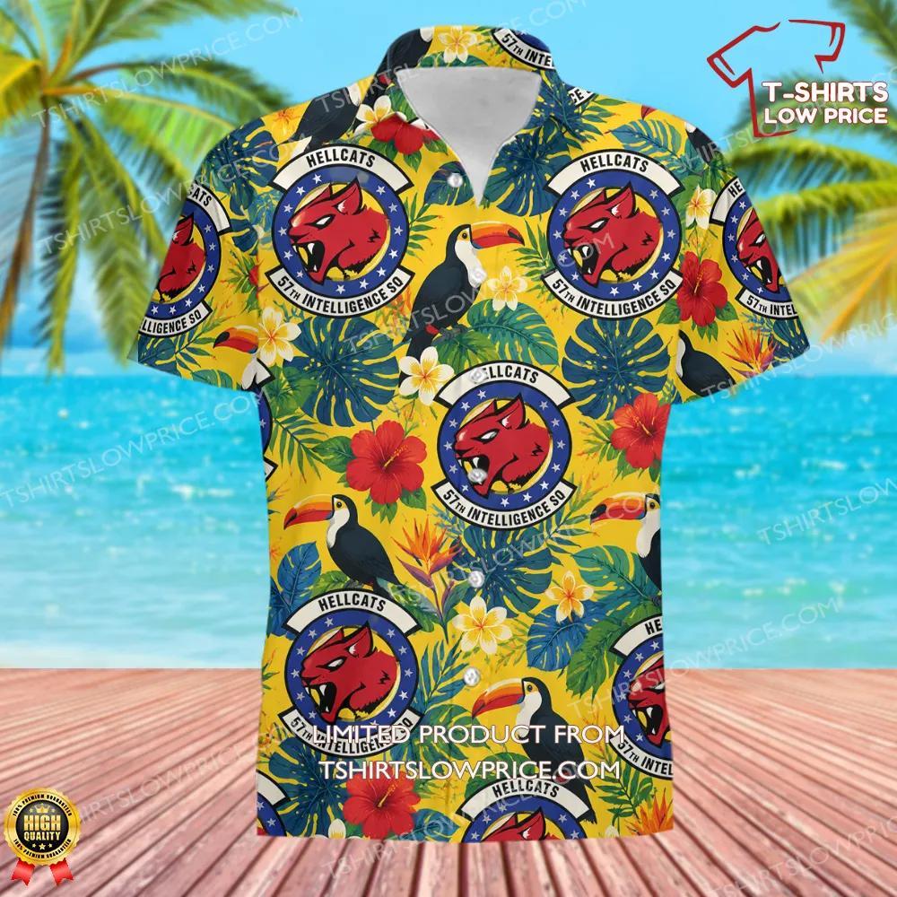 57 Intelligence Squadron ACC Hawaiian Shirt 2 57 Intelligence Squadron ACC Hawaiian Shirt 2