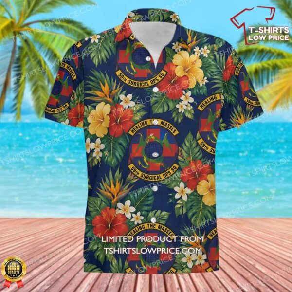 59 Surgical Operations Squadron (AETC) Hawaiian Shirt 59 Surgical Operations Squadron (AETC) Hawaiian Shirt
