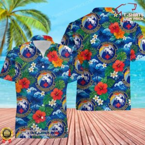 60 Aeromedical evacuation Squadron (AMC) Hawaiian Shirt
