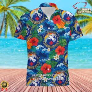 60 Aeromedical evacuation Squadron (AMC) Hawaiian Shirt