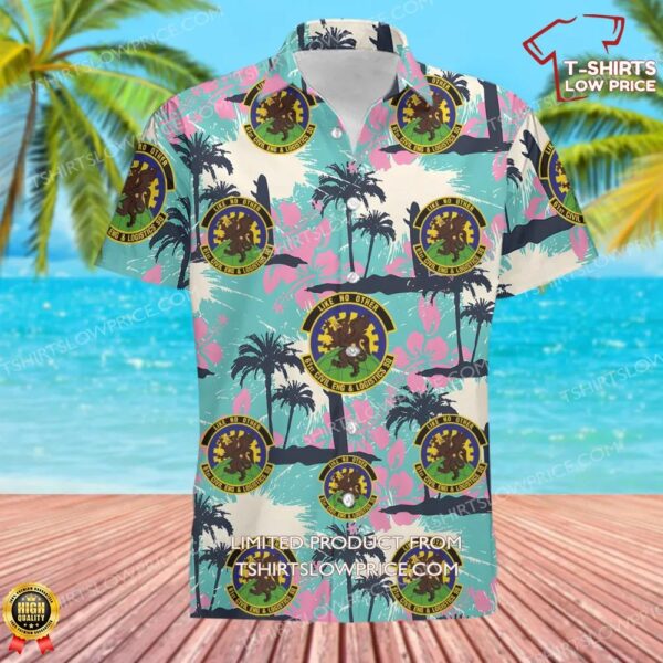 61 Civil Engineer and Logistics Squadron (AFSPC) Hawaiian Shirt