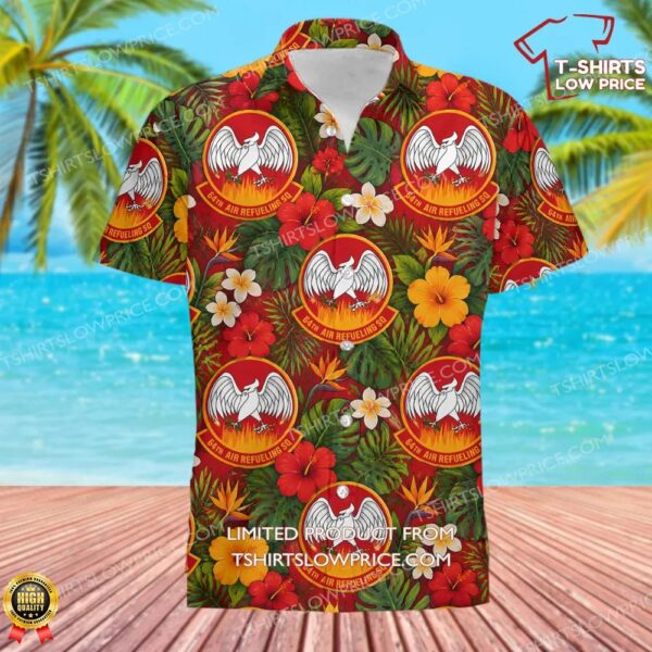 64 Air Refueling Squadron (AMC) Hawaiian Shirt