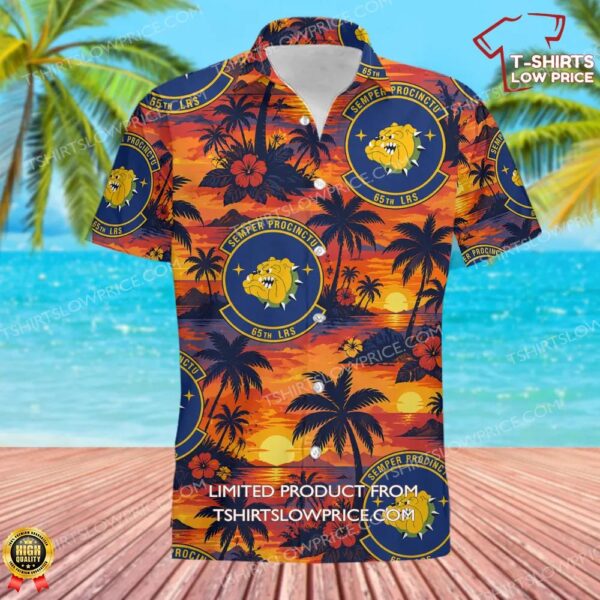 65 Logistics Readiness Squadron (USAFE) Hawaiian Shirt