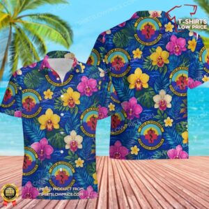 65 Medical Operations Squadron (USAFE) Hawaiian Shirt
