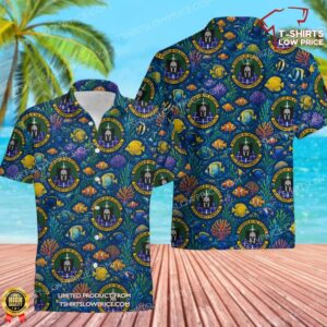 65 Security Forces Squadron (USAFE) Hawaiian Shirt