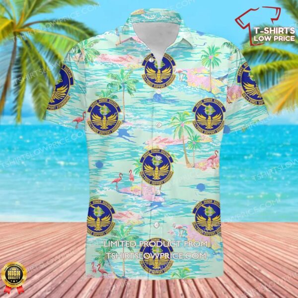 66 Force Support Squadron (AFMC) Hawaiian Shirt 66 Force Support Squadron (AFMC) Hawaiian Shirt