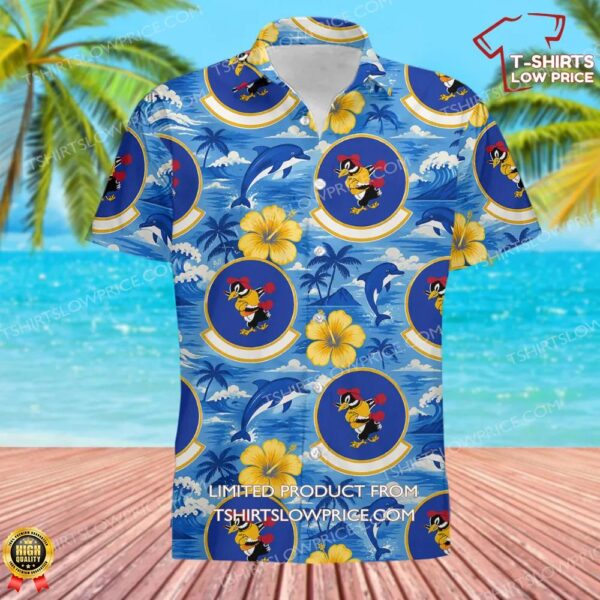 66 Weapons Squadron (ACC) Hawaiian Shirt 66 Weapons Squadron (ACC) Hawaiian Shirt