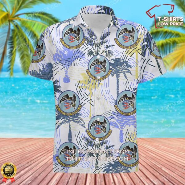 68 Electronic Warfare Squadron (ACC) Hawaiian Shirt