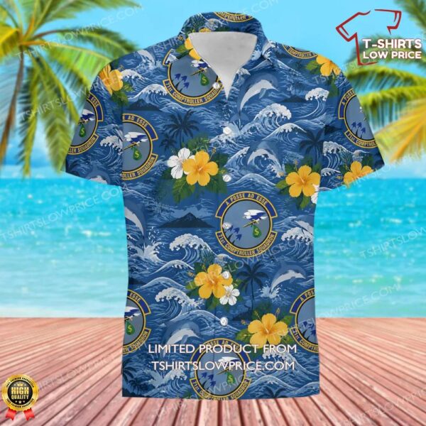 71 Comptroller Squadron (AETC) Hawaiian Shirt 71 Comptroller Squadron (AETC) Hawaiian Shirt