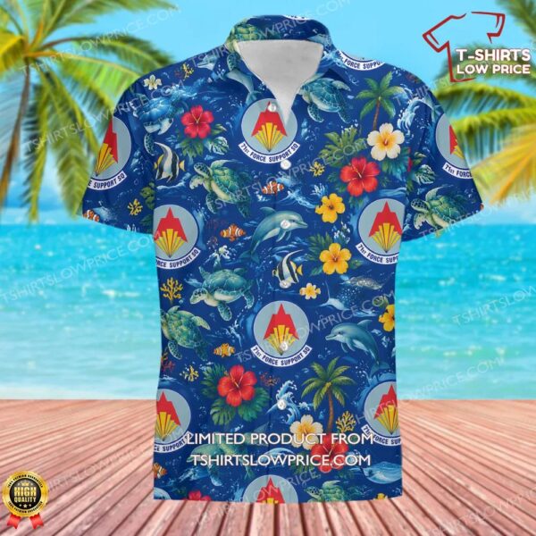 71 Force Support Squadron (AETC) Hawaiian Shirt 71 Force Support Squadron (AETC) Hawaiian Shirt