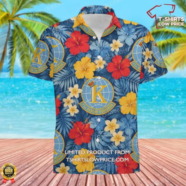 71 Rescue Squadron (ACC) Hawaiian Shirt 71 Rescue Squadron (ACC) Hawaiian Shirt