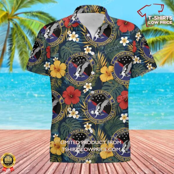 71 Special Operations Squadron (AETC) Hawaiian Shirt 71 Special Operations Squadron (AETC) Hawaiian Shirt