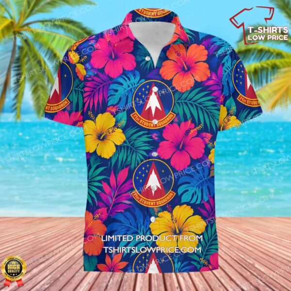 71 Student Squadron (AETC) Hawaiian Shirt 71 Student Squadron (AETC) Hawaiian Shirt