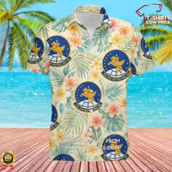 72 Air Refueling Squadron (AFRC) Hawaiian Shirt 72 Air Refueling Squadron (AFRC) Hawaiian Shirt