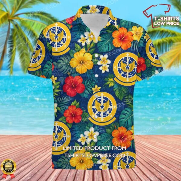 73 Aerial Port Squadron (AFRC) Hawaiian Shirt 73 Aerial Port Squadron (AFRC) Hawaiian Shirt