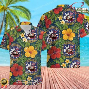 74 Fighter Squadron (ACC) Hawaiian Shirt