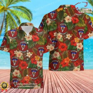 76 Fighter Squadron (AFRC) Hawaiian Shirt