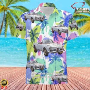 1958 Alfa Romeo Giulietta Spider Hawaiian Shirt