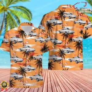1974 Alfa Romeo Spider Veloce 2000 Hawaiian Shirt