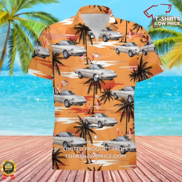 1974 Alfa Romeo Spider Veloce 2000 Hawaiian Shirt 1974 Alfa Romeo Spider Veloce 2000 Hawaiian Shirt