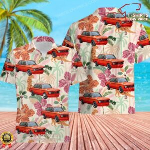 1976 BMW 2002 Hawaiian Shirt