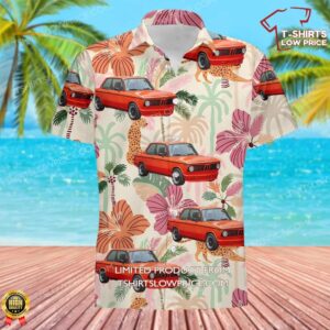 1976 BMW 2002 Hawaiian Shirt