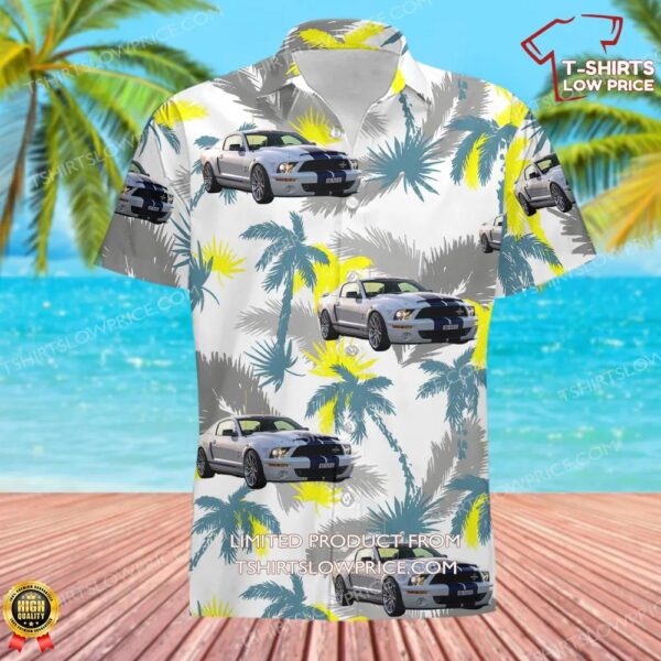 2008 Ford Mustang Shelby GT500 Super Snake Hawaiian Shirt 2008 Ford Mustang Shelby GT500 Super Snake Hawaiian Shirt