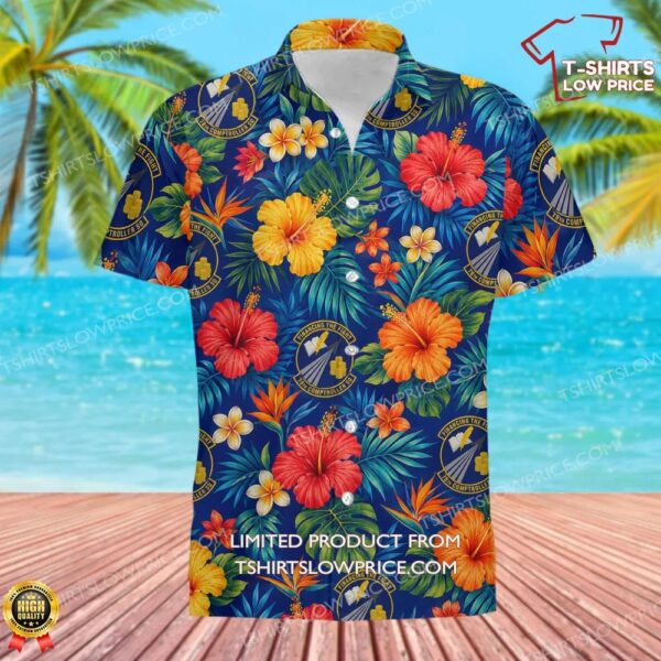 78 Comptroller Squadron (AFMC) Hawaiian Shirt 78 Comptroller Squadron (AFMC) Hawaiian Shirt