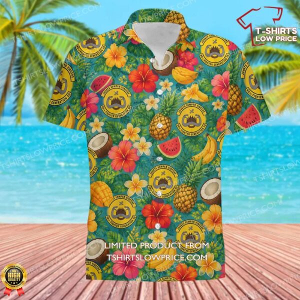 80 Fighter Generation Squadron Hawaiian Shirt 80 Fighter Generation Squadron Hawaiian Shirt