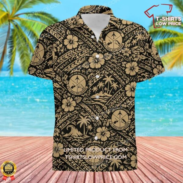 81 Aerial Port Squadron (AFRC) Hawaiian Shirt 81 Aerial Port Squadron (AFRC) Hawaiian Shirt