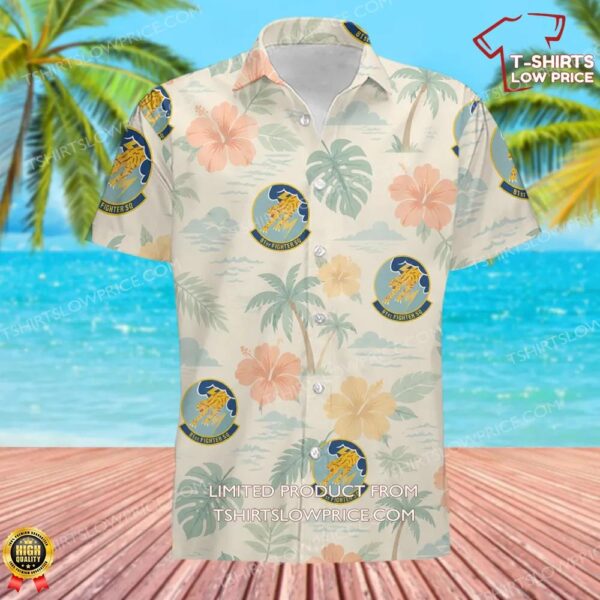 81 Fighter Squadron (USAFE) Hawaiian Shirt