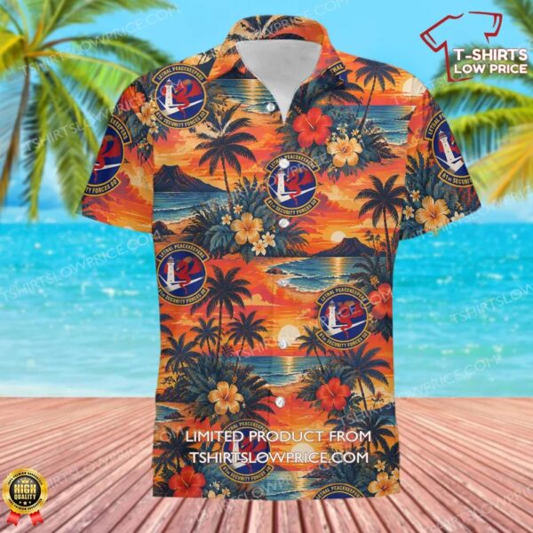 81 Security Forces Squadron (AETC) Hawaiian Shirt 81 Security Forces Squadron (AETC) Hawaiian Shirt