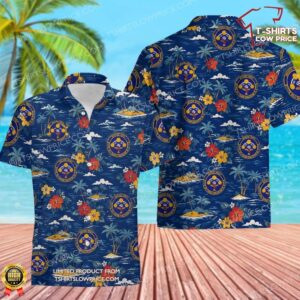 84 Radar Evaluation Squadron (ACC) Hawaiian Shirt