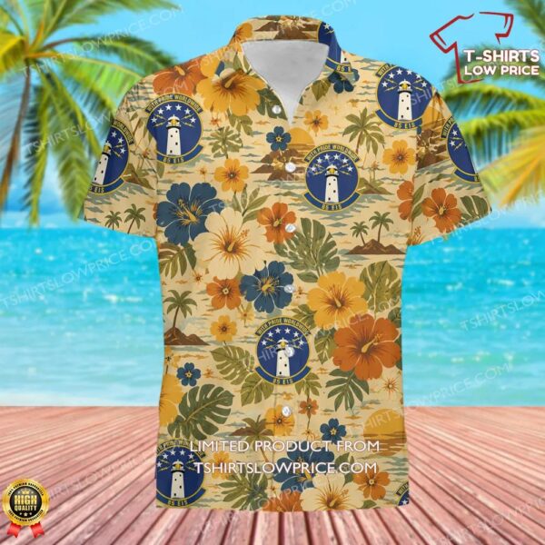 85 Engineering Installation Squadron (ACC) Hawaiian Shirt 85 Engineering Installation Squadron (ACC) Hawaiian Shirt