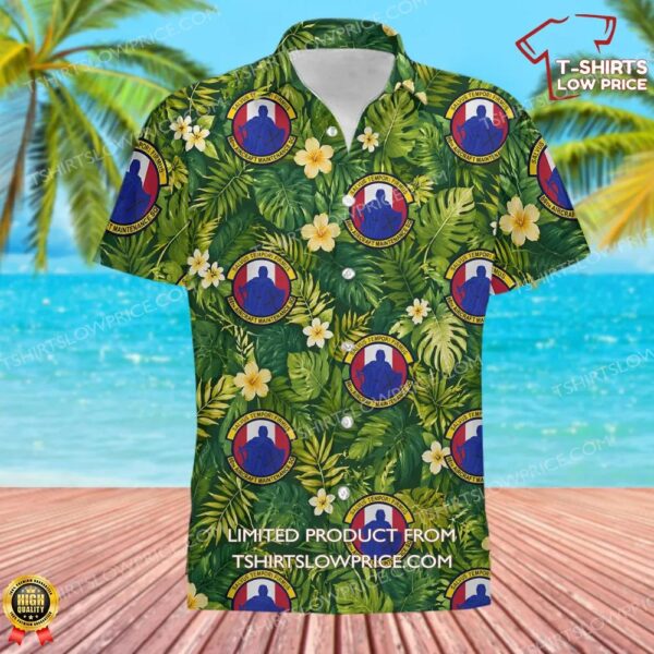 86 Aircraft Maintenance Sq (USAFE) Hawaiian Shirt 86 Aircraft Maintenance Sq (USAFE) Hawaiian Shirt