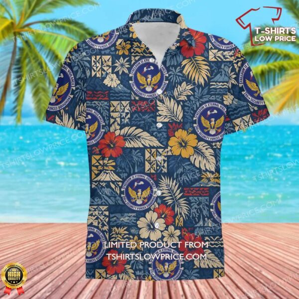 86 Security Forces Squadron (USAFE) Hawaiian Shirt 86 Security Forces Squadron (USAFE) Hawaiian Shirt