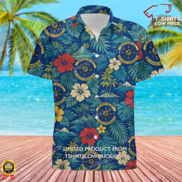 86 Vehicle Readiness Squadron (USAFE) Hawaiian Shirt 86 Vehicle Readiness Squadron (USAFE) Hawaiian Shirt