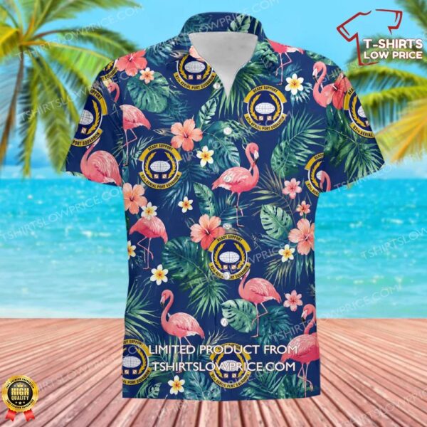 87 Aerial Port Squadron (AFRC) Hawaiian Shirt 87 Aerial Port Squadron (AFRC) Hawaiian Shirt