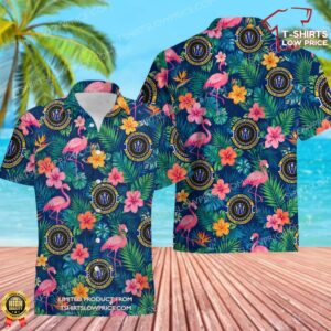 87 Civil Engineer Squadron (AMC) Hawaiian Shirt