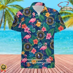 87 Civil Engineer Squadron (AMC) Hawaiian Shirt