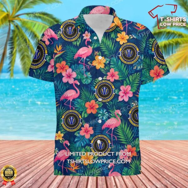 87 Civil Engineer Squadron (AMC) Hawaiian Shirt 87 Civil Engineer Squadron (AMC) Hawaiian Shirt